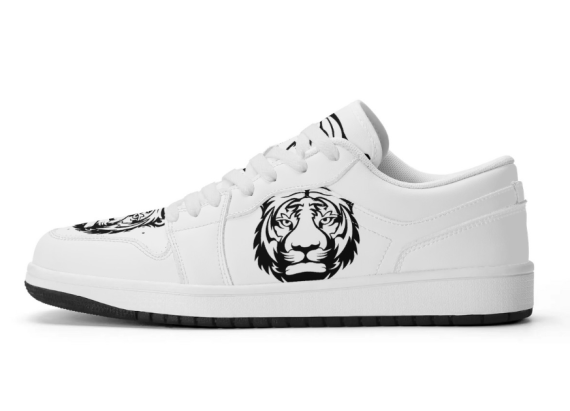 Steely - eyed Tiger Vegan - Skate Low Top Sneakers
