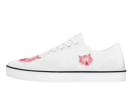 Crimson Tiger - Emblem Canvas Sneaks