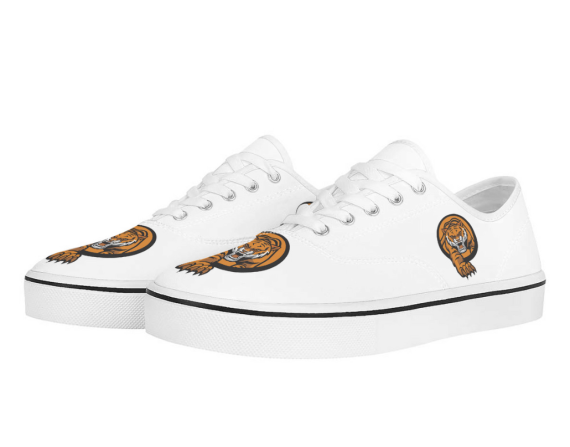 Dynamic Tiger - Graphic Canvas Sneakers