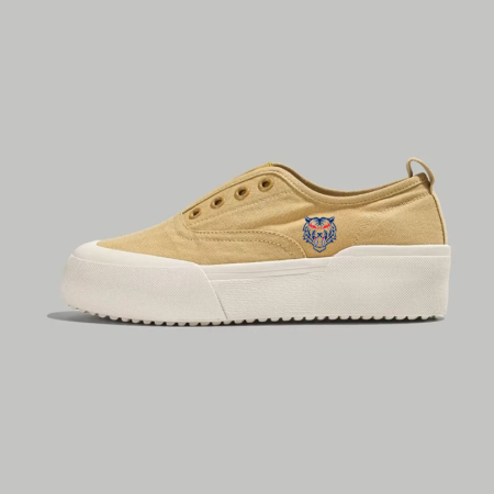 Blue Tiger - Crest Platform Slip - Ons