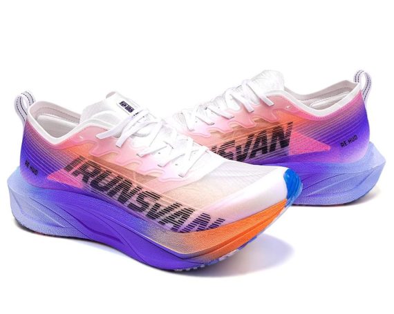 Men's and Women's Running Shoes - Carbon Plate Running Shoes Lightweight, Cushioned, Arch Support Sneakers for Running, Training, and Daily Wear-Blue-violet