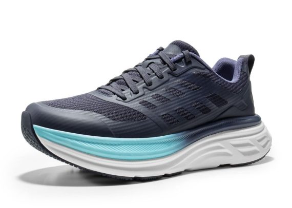 Women's Walking Shoes Cushion Running Tennis Shoes ActiveFloat Non-Slip Comfortable Breathable Workout Gym Sports Athletic Fashion Sneakers - Blue